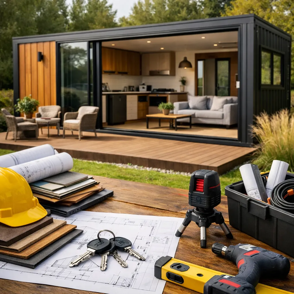 Vente de maisons containers clés en main en France - GW Containers Houses