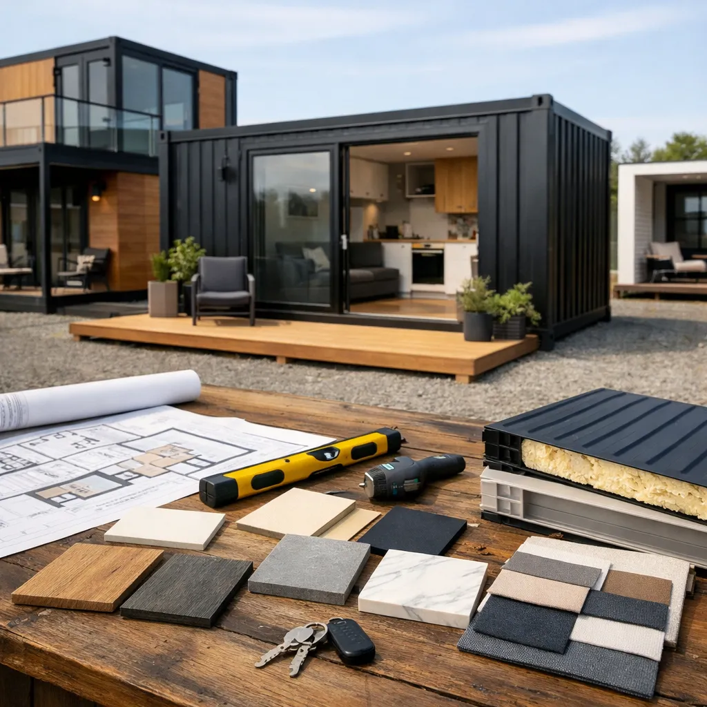 Vente de modules containers aménagés - GW Containers Houses